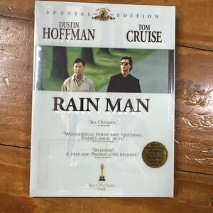 Rain Man (DVD, 1988) Sealed Special Edition Best Picture Extras Brand New